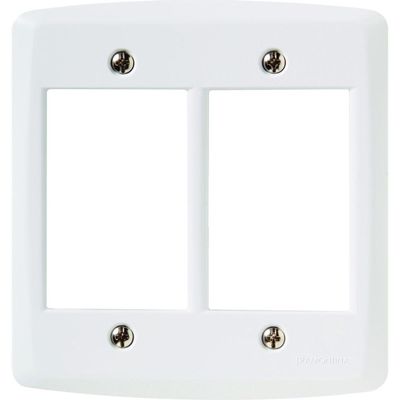 Placa 6 Postos 4x4 Tramontina Lux Branca
