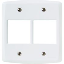 Placa 4 Postos 4x4 Tramontina Lux² Branca