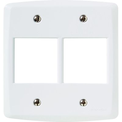 Placa 4 Postos 4x4 Tramontina Lux² Branca