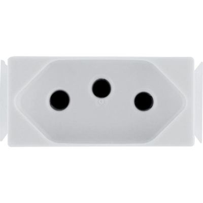 Modulo para Tomada 2P+T Tramontina Aria 20 A 250 V Branco