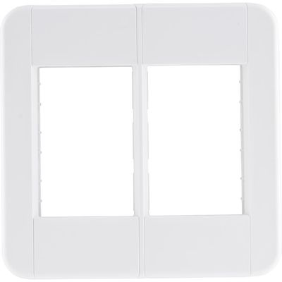 Placa 6 Postos 4x4 Tramontina Tablet Branca