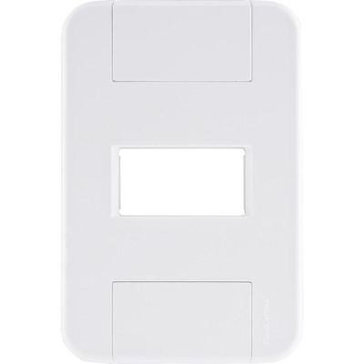 Placa 1 Posto Horizontal 4x2 Tramontina Tablet Branca