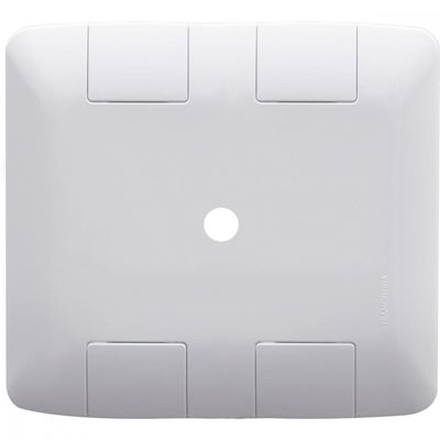 Placa com 1 Furo 9,5 mm 4x4 Tramontina Aria Branca