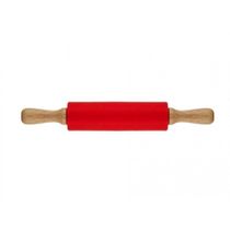 Rolo Para Massa 20cm Carol Fiorentino Vermelho - Yazi