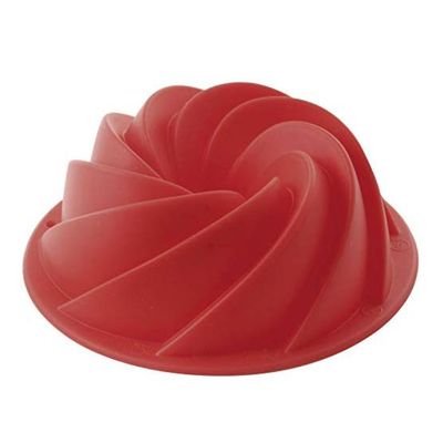 Forma Para Bolo Flan Grande n 24  em Silicone - Mimo Style