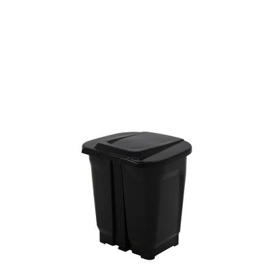 Lixeira Tramontina T-Force 25L em Polipropileno Preto
