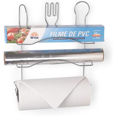Suporte para Tres Rolos Querida Cromado - Arthi