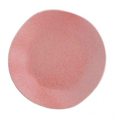 Prato Fundo Hexagonal em Porcelana Pitaia 22,5 cm - Oxford