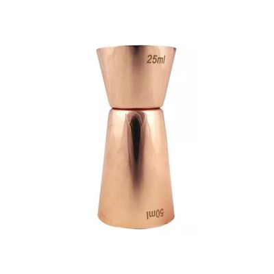 Dosador Americano De Inox Duplo 25 ml E 50 ml - Mimo