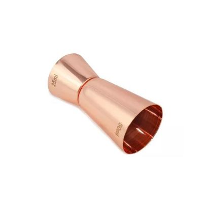 Dosador Americano De Inox Duplo 25 ml E 50 ml - Mimo