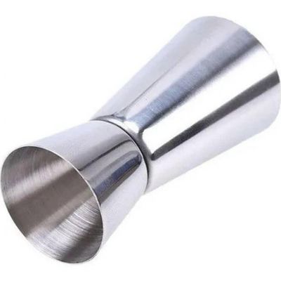 Dosador Americano De Inox Duplo 25 ml E 50 ml - Mimo