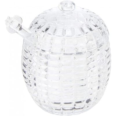 Meleira de Cristal Com Pegador e Tampa Tress 210ml - Lyor