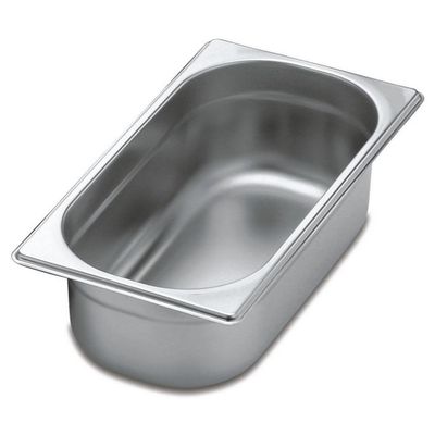 Kit 8 Cubas Gastronomica Inox GN 1/3 x 100mm (325x176mm) - Brasinox