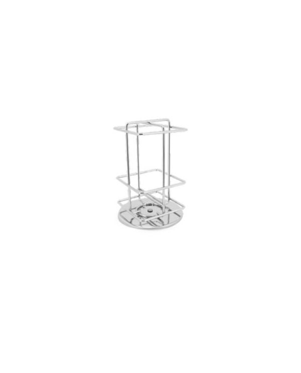 Porta Cápsula Cromado Giratório 40 capsulas Nespresso - Mimo