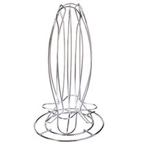 Suporte para 24 Capsulas Nespresso Cromado 13,5x25,5cm Lyor