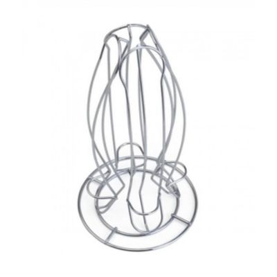 Suporte para 24 Capsulas Nespresso Cromado 13,5x25,5cm Lyor
