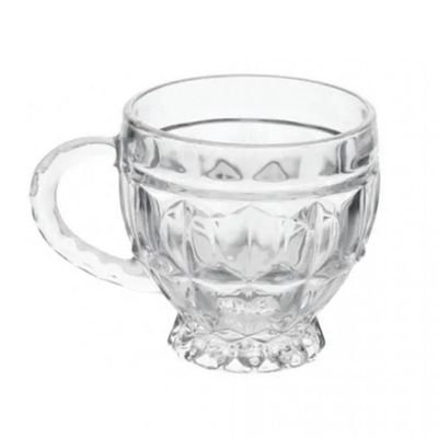 Xicaras de Cafe em Cristal Renaissance 200ml - Lyor