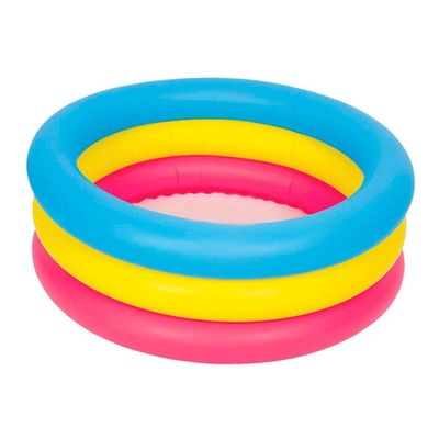 Piscina Inflável 3 Aneis 88 Litros - Wellmix