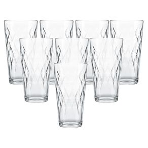 Jogo de Copos Vitrage Nadir 350ml com 8 peças Menor preço em Jogo de Copos Vitrage Nadir 350ml com 8 peças