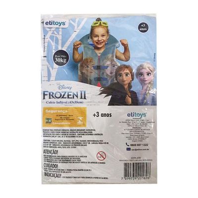 Colete Inflável 43X35 Frozen - Etitoys