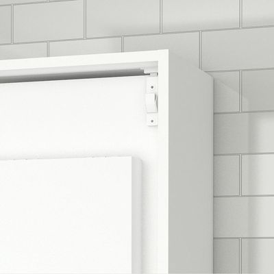 Tábua De Passar Roupa Retrátil Com Armário Cr30010 Branca