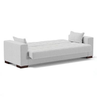 Sofá Cama 02 Lugares Lisboa Linho - D'Rossi Cor A05 Cinza