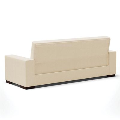 Sofá Cama 02 Lugares Lisboa Linho - D'Rossi Cor A19 Bege