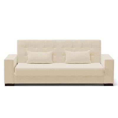 Sofá Cama 02 Lugares Lisboa Linho - D'Rossi Cor A19 Bege