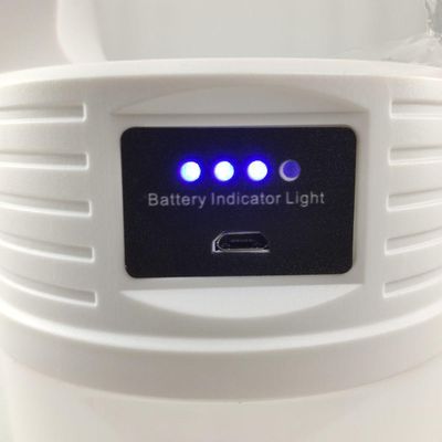 Luminaria Solar 2 Em 1 Duplo Led Lanterna Portatil Camping