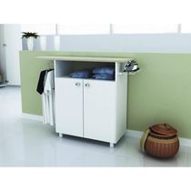 Tábua De Passar Roupa Com Armário 2 Portas Cr30007 Branca