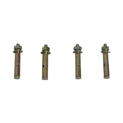 Suporte Luminaria Solar Barra Poste Kit 10 Und Aço Rua