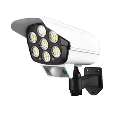 Luminaria Solar Dummy Camera Falsa Kit 10 Uni 30w Controle