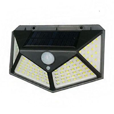Luminaria Solar Sensor Detecta Presença 100 Led 3 Funçoes