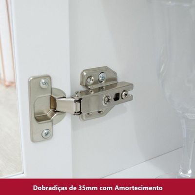 Cozinha Compacta 4 Peças Com Torre Quente Nova York Branco