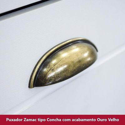 Cozinha Compacta 4 Peças Com Torre Quente Nova York Branco