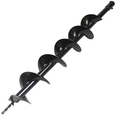 Broca 80x15cm Para Perfuradores De Solo Com Encaixe De 20mm