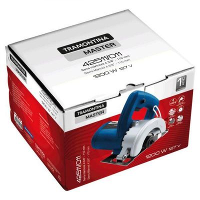 Serra Mármore 1.200 W 4.3/8´´ 127 V Para Uso Profissional