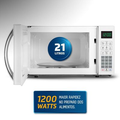 Micro-ondas 21l Mondial Mo-01-21-w 127v/60hz . 110V