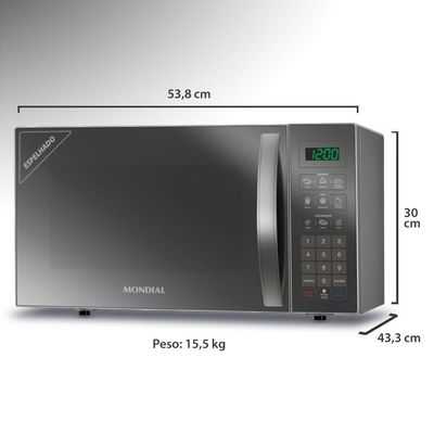 Micro-ondas 34l Mondial Mo-02-34-e 220v/60hz . 220V