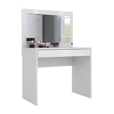 Penteadeira Camarim Atraente 5940 Branco Demobile Branco