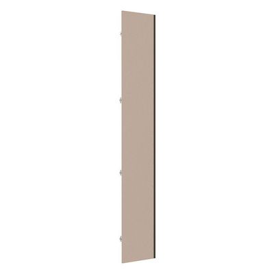 Porta Closet Para Roupeiro De Canto Reto Inox Connect