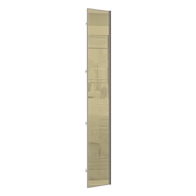 Porta Para Roupeiro Canto 40cm Champagne Bronze