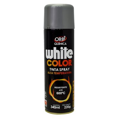 Orbi SPRAY Tinta ALTA Temperat Aluminio 340ML/ 220G