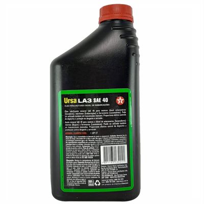 Óleo de Motor Ursa LA3 SAE 40 Texaco 1L