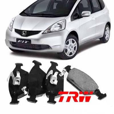 Jogo de Pastilhas do Freio Dianteiro Honda City e Fit 1.4 e 1.5 16V 2009 até 2014