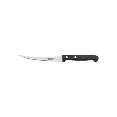 Faca para Tomate Tramontina Ultracorte com Lamina em Aço Inox e Cabo de Polipropileno Preto 5"