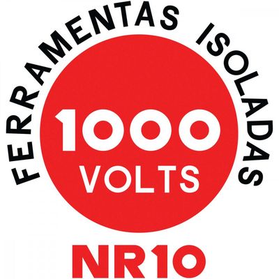 Alicate Universal 8" Isolado Tramontina em Aço Especial com Empunhadura Dupla Injeção