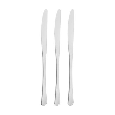 Conjunto de facas de mesa aço inox 3 pç.