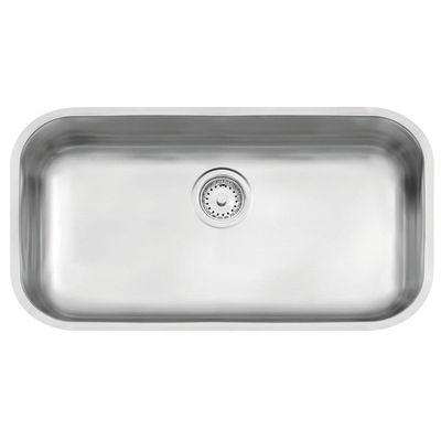 Cuba de embutir Tramontina Lavinia 56 BL em aço inox acetinado 56x34 cm