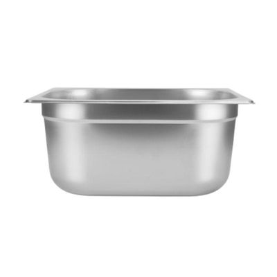 Cuba Gastronomica Inox GN 1/2x200mm com tampa Brasinox